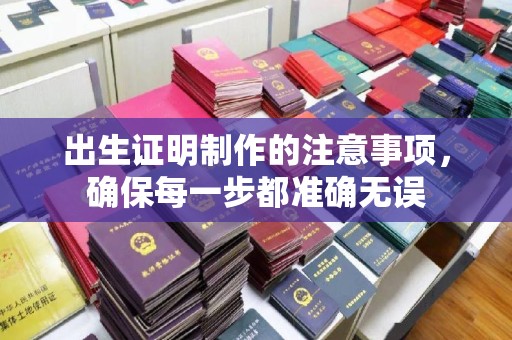 老城出生证明制作的注意事项，确保每一步都准确无误